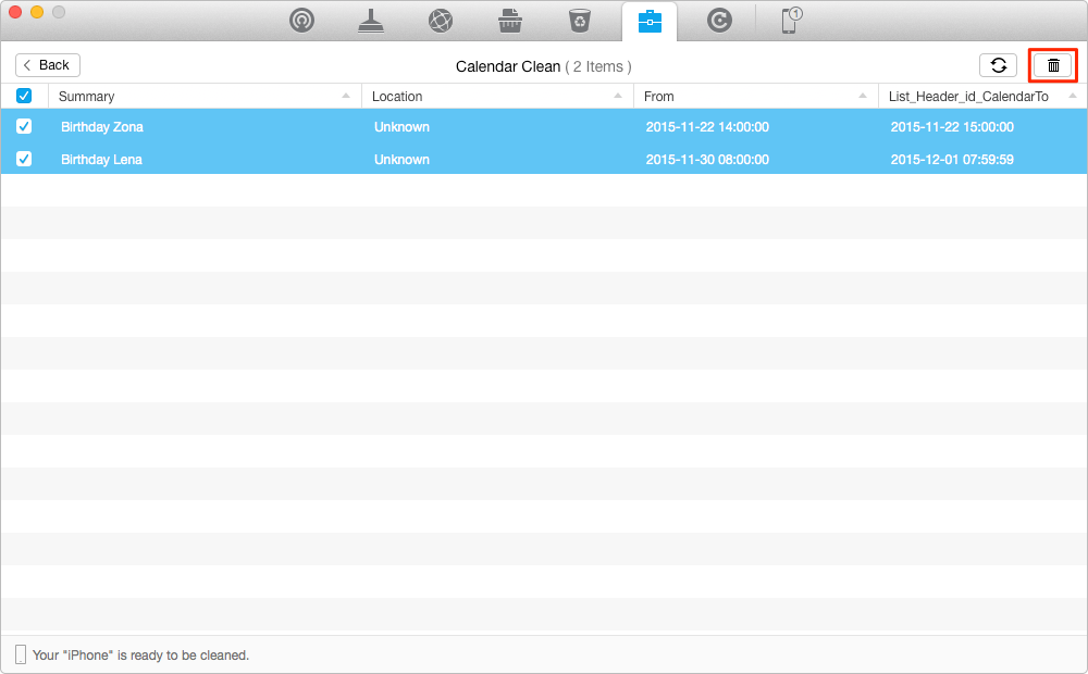 How to Delete Calendar Events on iPhone & iPad – Step 2