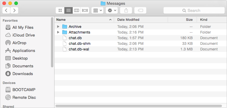 How to Delete iMessage History on Mac – Step 3