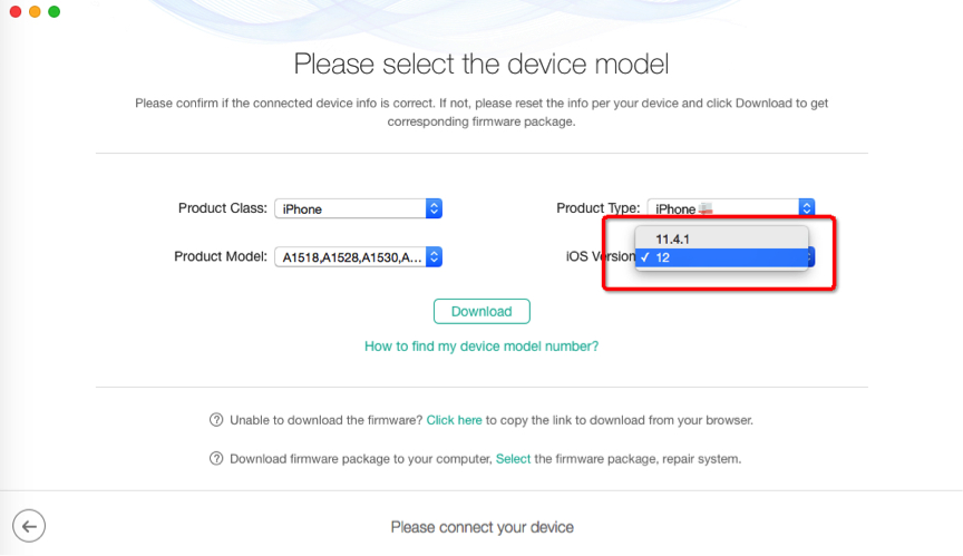 Factory Reset iPhone XS (Max)/XR without Erasing Data – Step 4